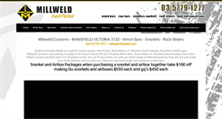 Desktop Screenshot of millweld.com